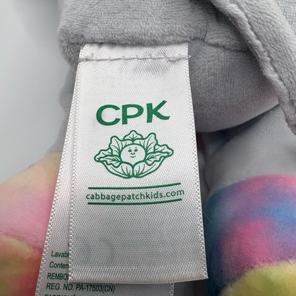 Cabbage Patch Kids Baby Doll – Pastel Tie-Dye Outfit – Soft Body - Picture 2 of 4